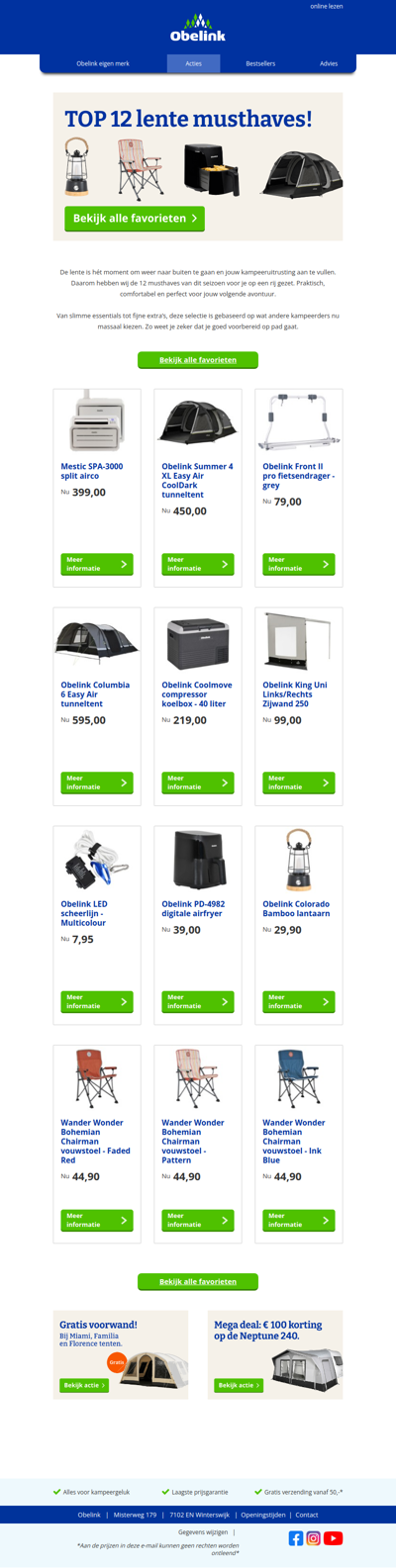 TOP 12 lente musthaves!☀️