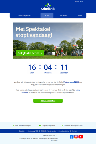 Laatste kans: tot vanavond 23:59 🚨