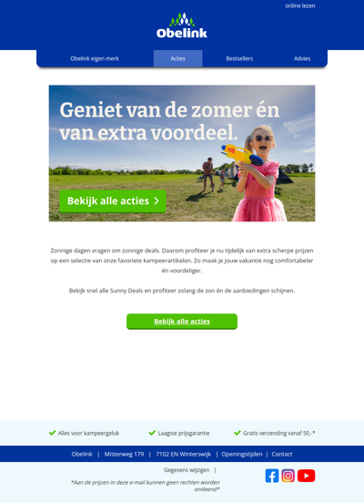 🌞 Sunny Deals voor jouw vakantie.