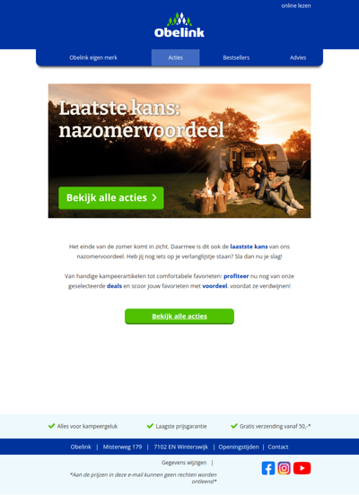 ⏳Laatste kans: nazomervoordeel⏳