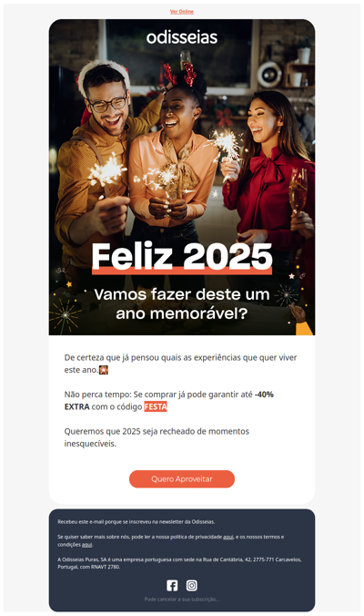 🚀 Novo ano, novas experiências