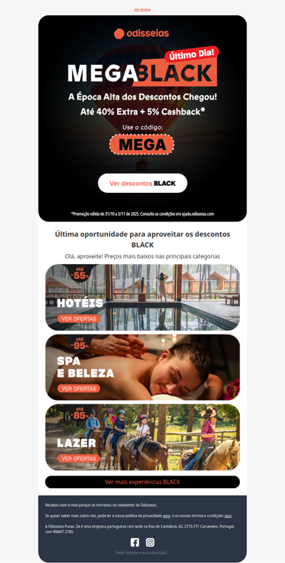 Já fez a sua compra BLACK? 🖤