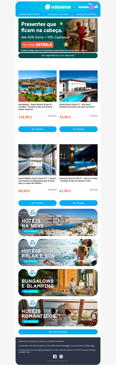 📩 TO DO: Escapadinha a Dois!