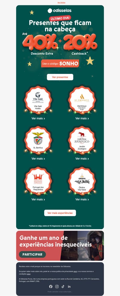 🔔 Lembrete: 10 Dias para o Natal!