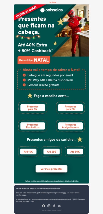 Faltam 2 Dias e ainda não tem Presentes?! 😱