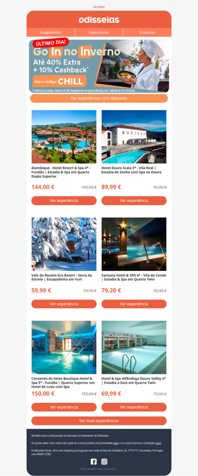 Sugestões que fazem match consigo 💕