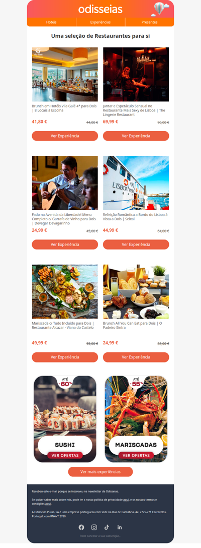 Hora de marcar mesa? Veja as nossas sugestões