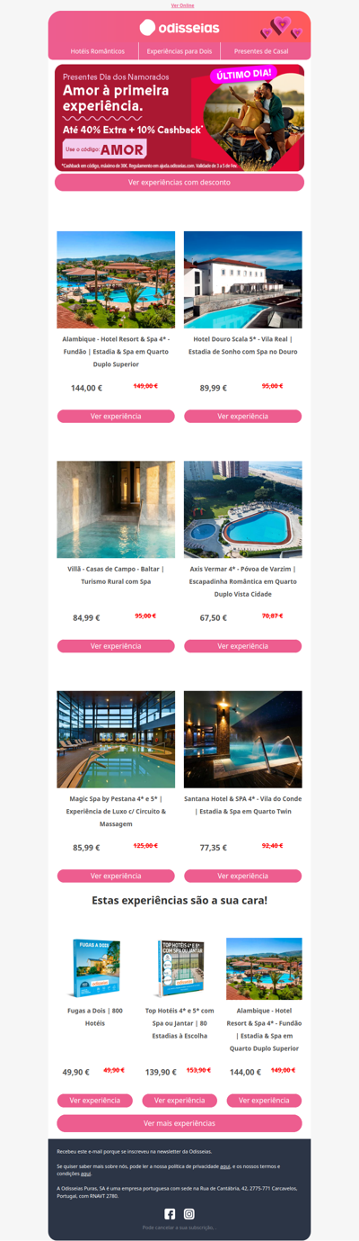 Esta oferta acaba hoje! 😲