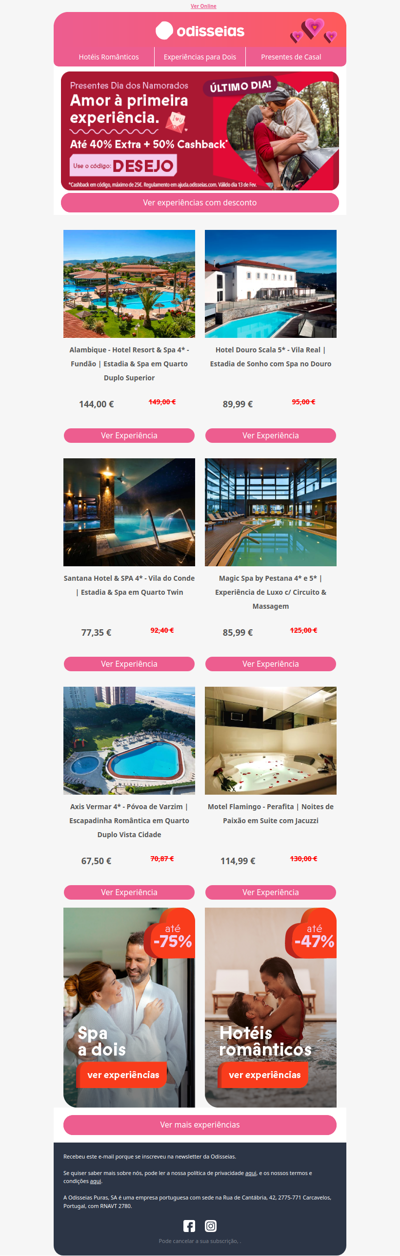 Olá, uma seleção exclusiva para si