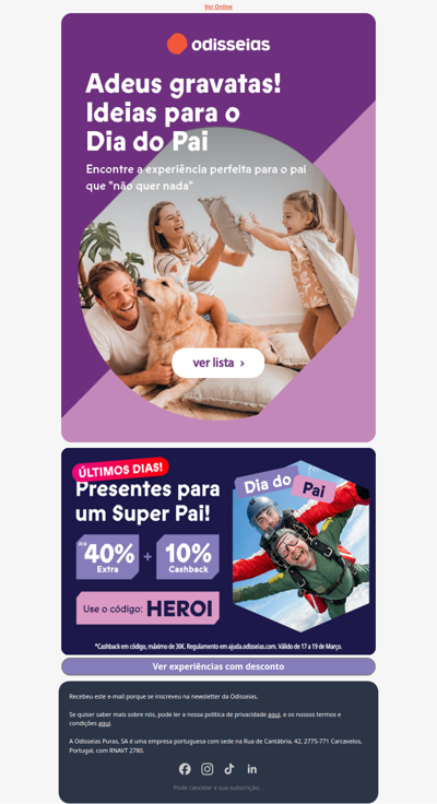 O pai vai ADOOOORAR uma experiência 🧡