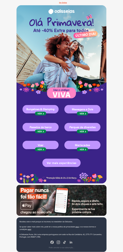 Acabou de chegar 🌸 E vem com descontos!