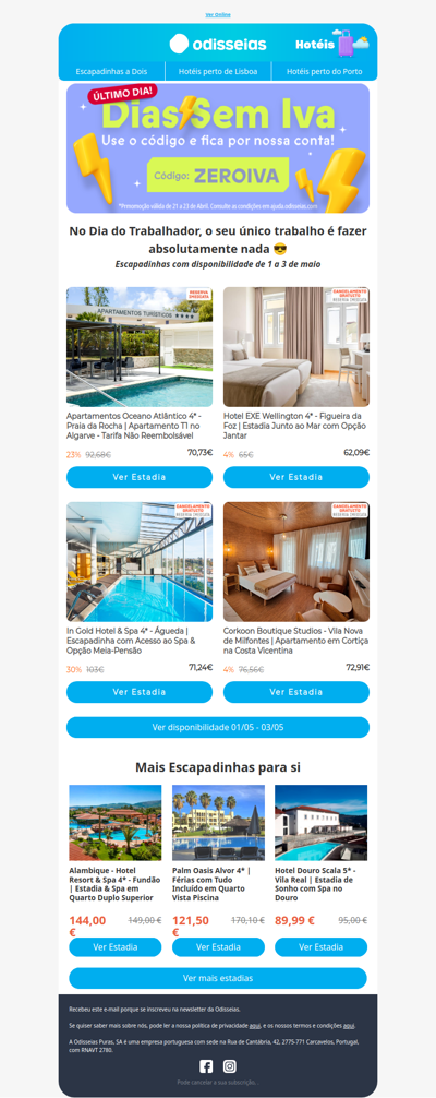 1 Feriado = 3 Dias de Escapadinha 🤩