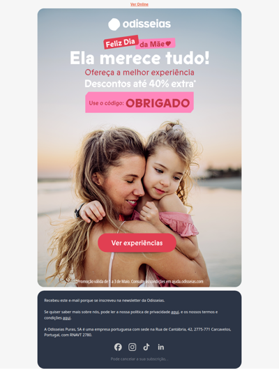 [CÓDIGO OBRIGADO] Para a Mãe, o melhor 💕