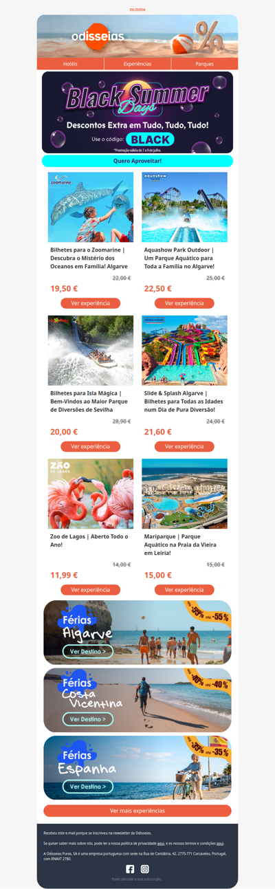 Bilhetes para Parques com desconto aqui 👈