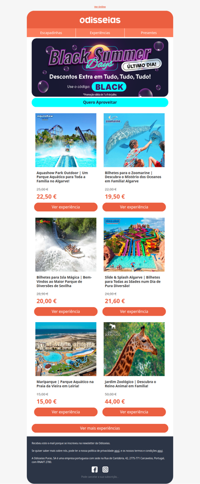 Planos para Férias ☀️ Até 50€