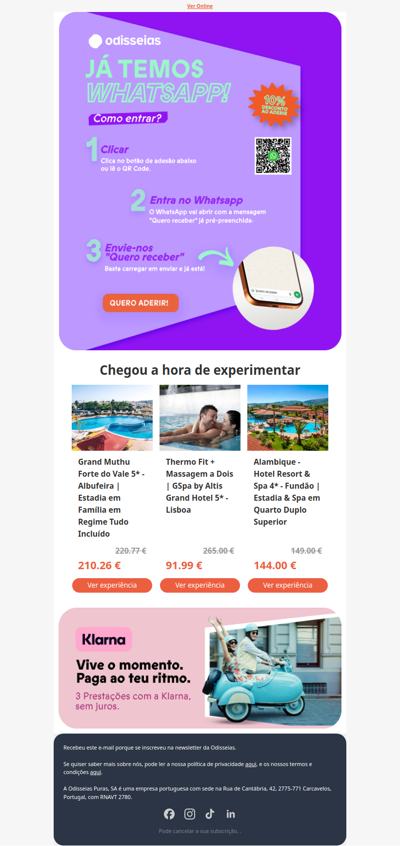 📲 O lugar continua reservado