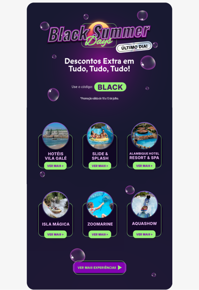 Black Summer 🔥Último dia dos descontos mais quentes🔥