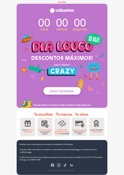Isto começa e acaba hoje! 😲