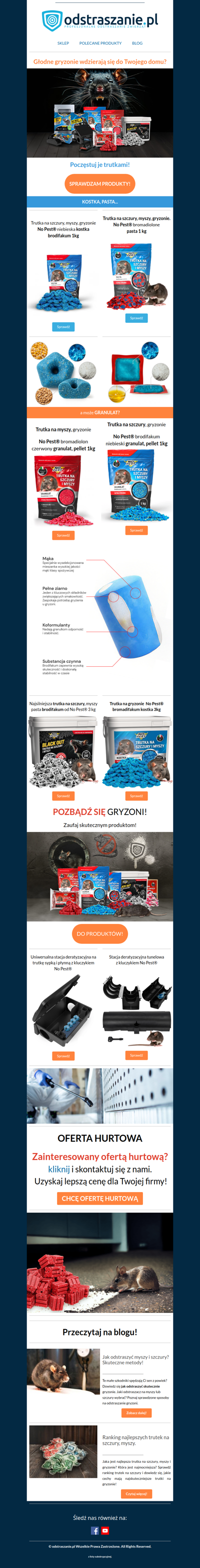 Szczury, myszy wdzierają się do domu. Sprawdź jak działać!