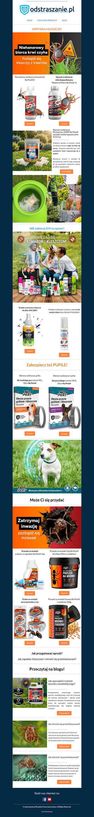 Kleszcze już kąsają. Chroń siebie i bliskich. Sprawdź!