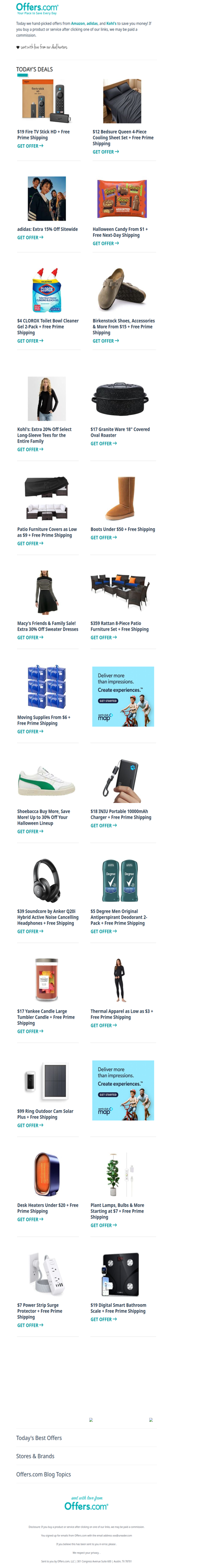 $12 Sheet Set | Birkenstock From $15 | $359 8-Pc. Patio Set