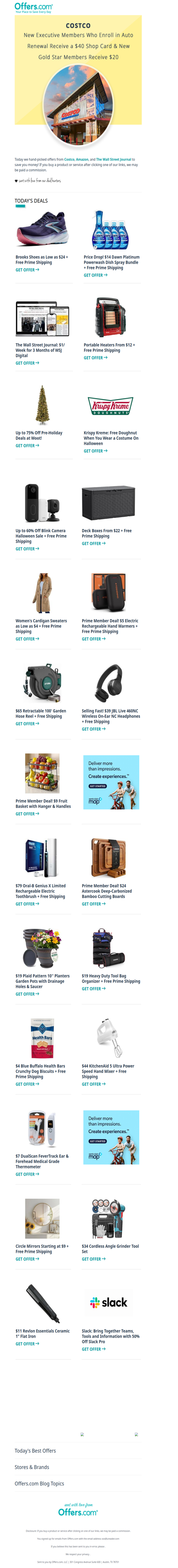 Brooks Shoes From $24 | Free Krispy Kreme | $5 Electric Hand Warmers