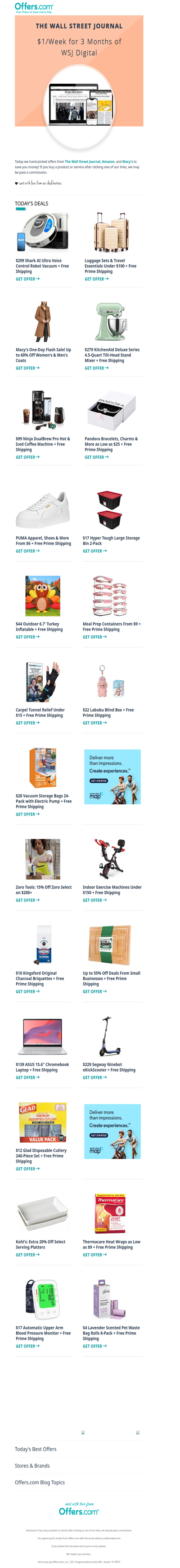 $22 Labubu | PUMA From $6 | $299 Shark AI Robot Vacuum