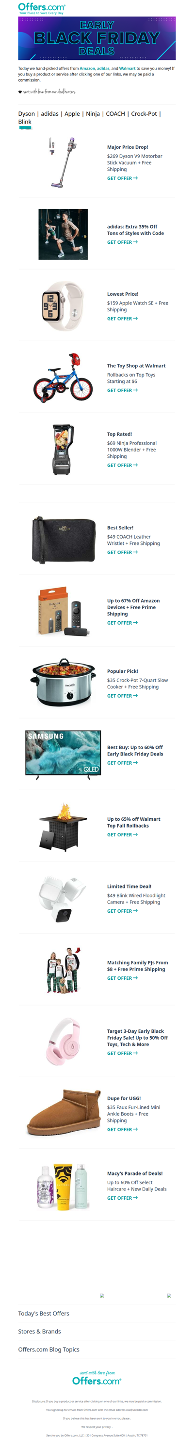 Exclusive Early Black Friday Deals Just for You!