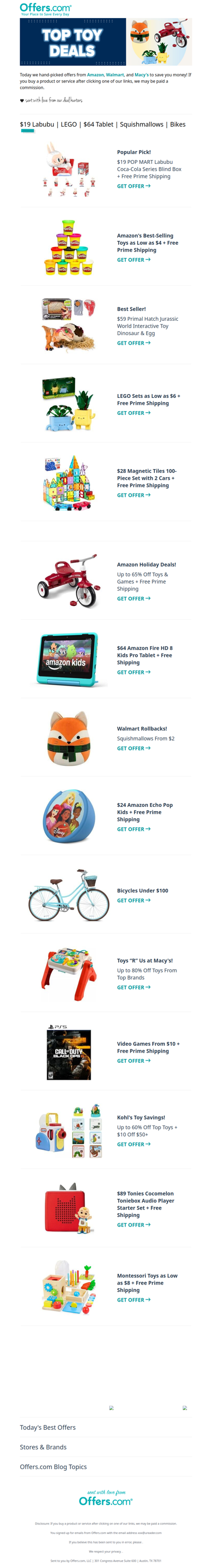 Save Big on the Hottest Toys Today!