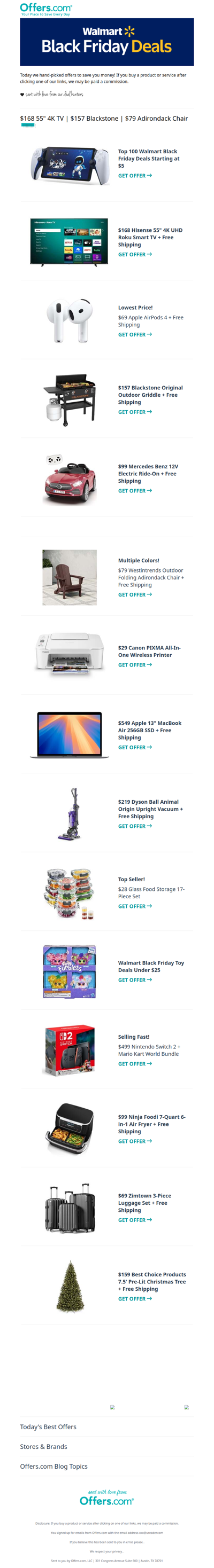 LIVE NOW: Walmart Black Friday Deals