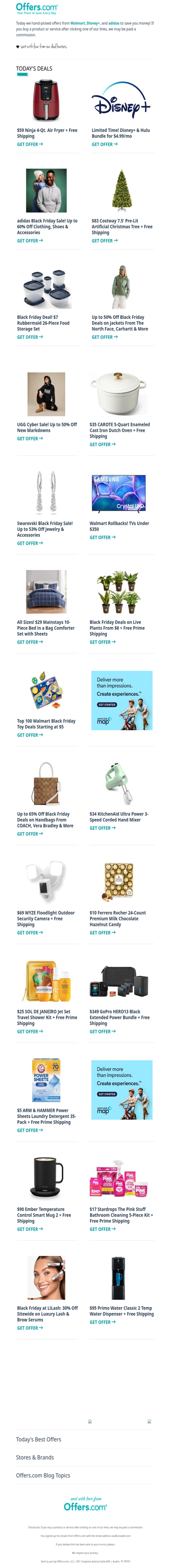 $4.99 Disney+ Hulu Bundle | $7 26-Pc. Rubbermaid Set | Live Plants From $8