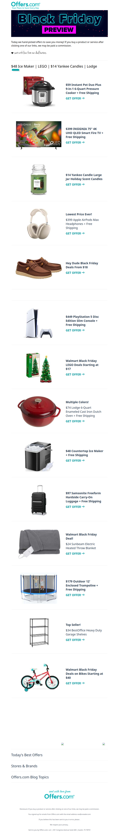 It's OFFICIAL: Black Friday Pricing Available NOW