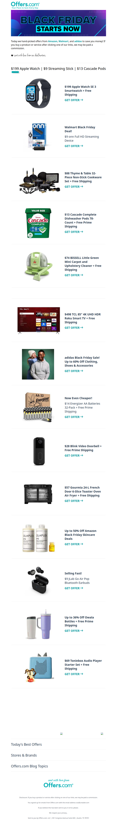 Deals Are Live! Score Black Friday Savings Today