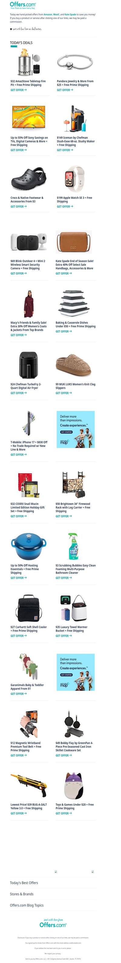 $199 Apple Watch | $24 Air Fryer | Pandora From $25