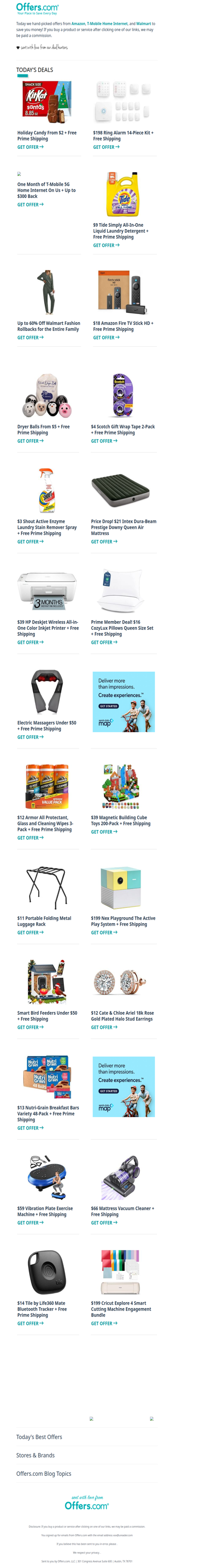 $18 Fire Stick HD | Holiday Candy From $2 | $39 HP Printer