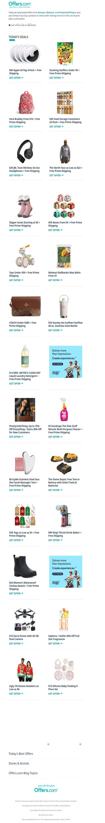 The North Face From $22 | $69 AirTags Pack | COACH Under $200