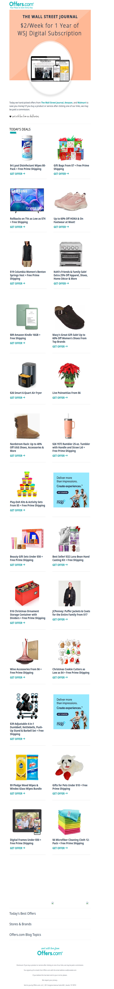 $4 Lysol Wipes | $19 Columbia Vest | $26 YETI Tumbler