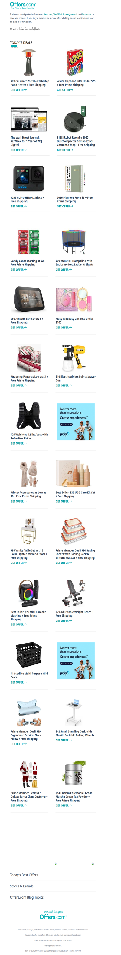 $99 Patio Heater | Planners From $3 | $19 Paint Sprayer