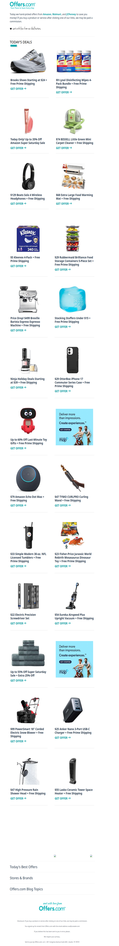 Brooks Shoes From $24 | $5 Kleenex 4-Pack | Stocking Stuffers Under $15