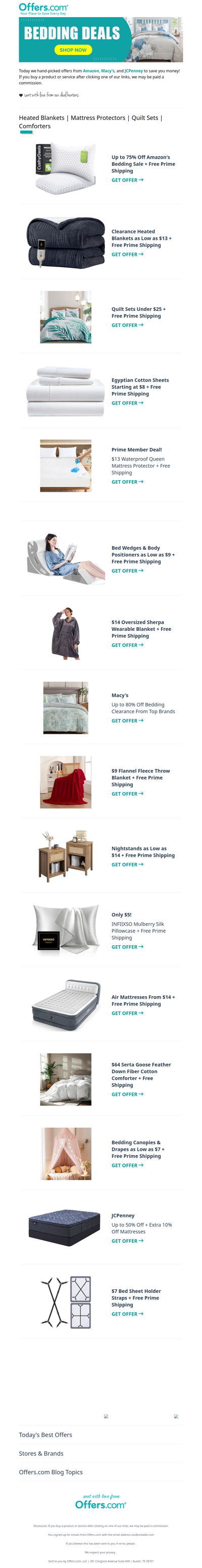 Cozy Bedding Deals We Love