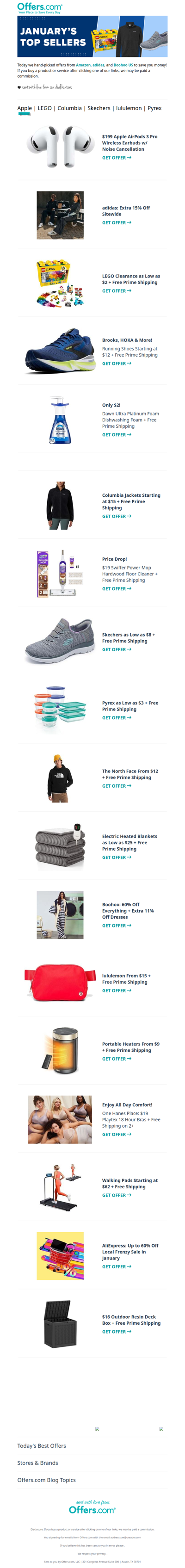 Grab The Top-Selling Deals of January Before They're Gone!