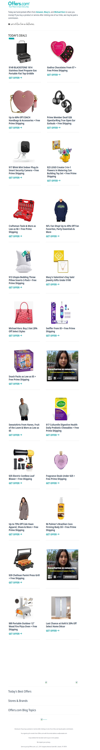 $149 BLACKSTONE Griddle | Swiffer From $5 | $17 Blink Camera