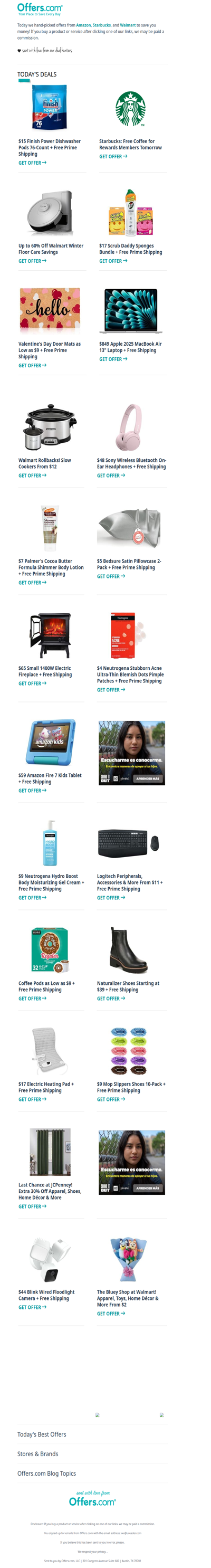 Free Starbucks Drink | $5 Satin Pillowcases 2-Pack | $4 Pimple Patches