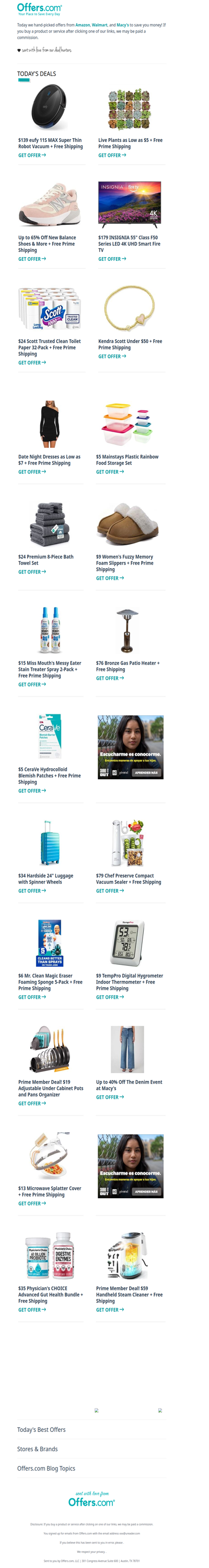 Live Plants From $5 | $76 Patio Heater | Kendra Scott Under $50