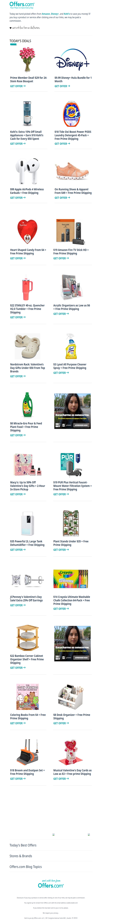 $29 24-Stem Roses | $99 AirPods 4 | $3 Lysol Cleaner