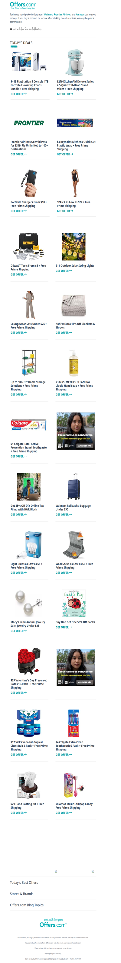 $1 Colgate Toothpaste | SPANX From $24 | $449 PS5 Fortnite Bundle