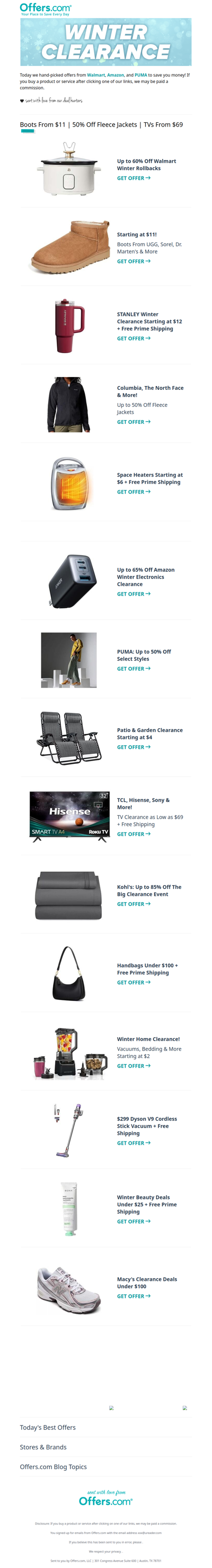 Winter Clearance Now: Shop the Deepest Discounts of the Season