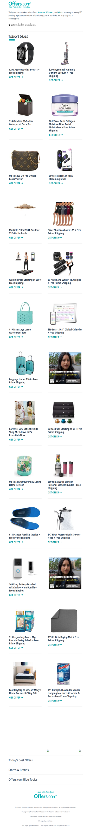 $299 Apple Watch Series 11 | $14 Roku Stick | Walking Pads From $69