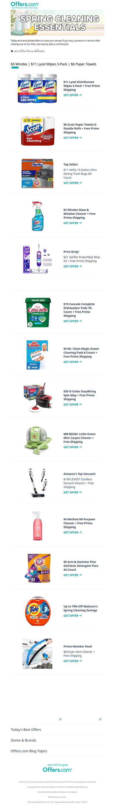 The Spring Cleaning Deal Drop is Here!