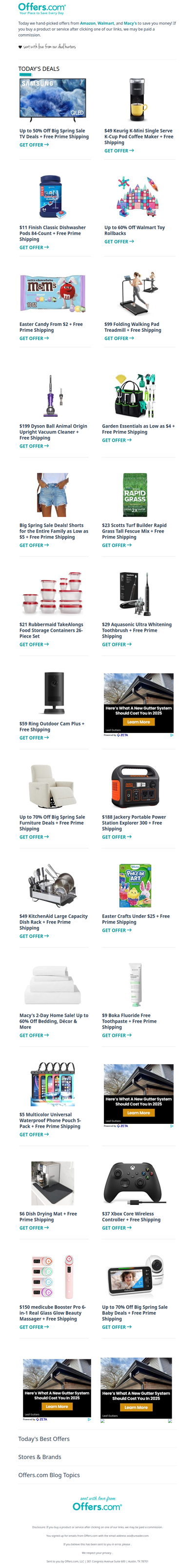 $49 Mini Keurig | Easter Candy From $2 | $21 Rubbermaid 26-Pc. Set